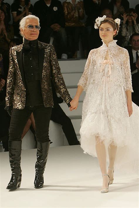 karl lagerfeld chanel costume.